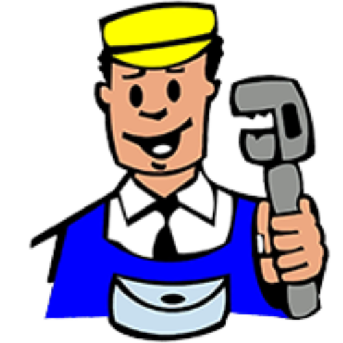 Logotipo fugas-fugas, servicios de reparación y fugas